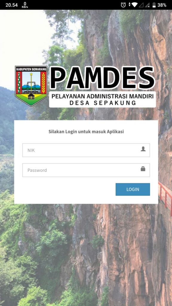 Login PAMDES